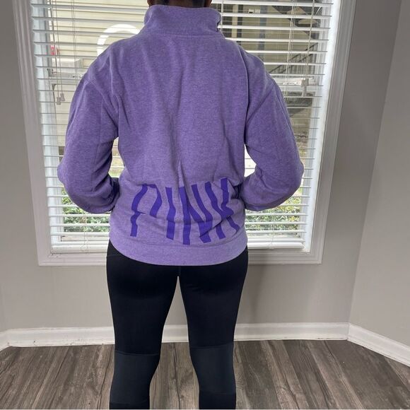 PINK Victoria's Secret 1/4 Zip Logo Pullover - Picture 3 of 16